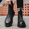 Fashion Autumn and winter men's boots Classic and versatile design styles Outdoor motorcycle business NEW office thick soled men's shoes