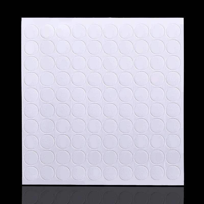 200 Pre cut double-sided nano acrylic adhesive rings 200pcs белый