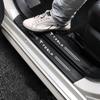 Car Sticker Tesla Carbon Fiber Car Door Threshold Sticker Auto Trunk Protective Strip For Tesla Model 3 X S Y accessories
