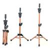 1Pcs Metal Wig Mannequin Head Tripod Stand Wig Stand Tripod For Hairdressing Training Head Adjustable Wig Tripod Stand