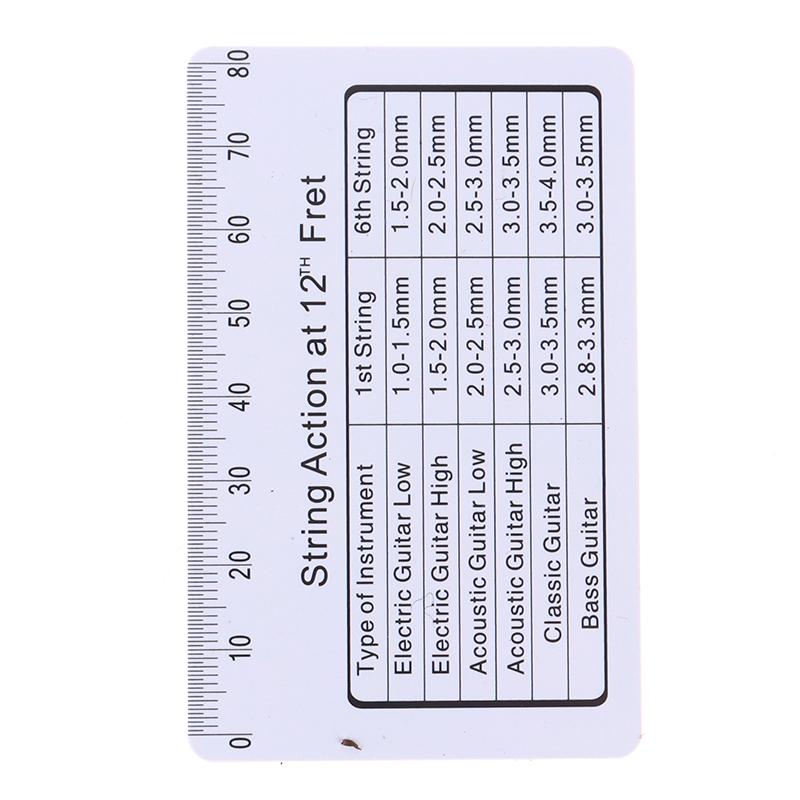 Guitar Accessories Gauge Ruler Electric Guitar Tool For String Instruments