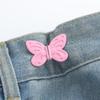 Adjustable Butterfly Waist Tightener for Jeans - Detachable Buckle for Large Waistbands