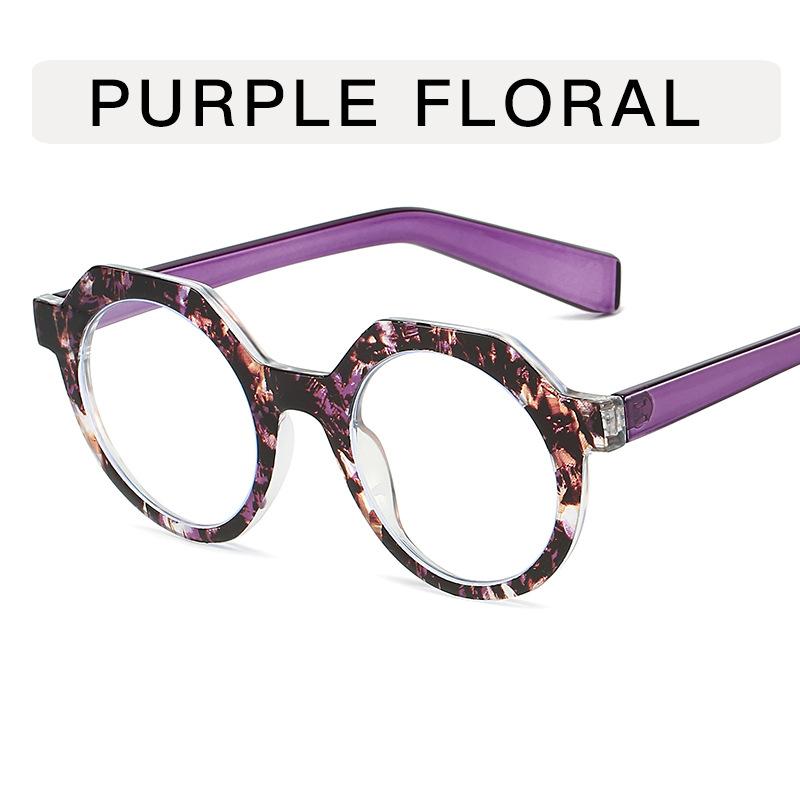 Round Shape Sunglasses Women Vintage Style Patchwork Color Woman Sun Glasses Holiday Travelling Women Glasses