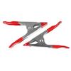 1/8 Pcs Outdoor A-shaped Clip Heavy Duty Jaw Opening Thick Rust-Proof Comfortable Handle Anti-slip No Deformation Strong Spring Clamp Woodworking