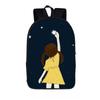 Trendy Youthful Colorful Galaxy Space Cat Dog Animal School Bags Notebook Backpacks 3D Printed Oxford Waterproof Travel Bags
