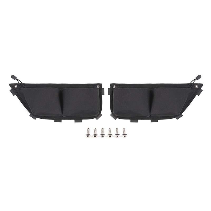 Netz-Aufbewahrungstasche für die hintere Tür Organizer Behälter für Jeep Wrangler JL Für JT Gladiator 2018 Up Verstauen Aufräumen Zubehör