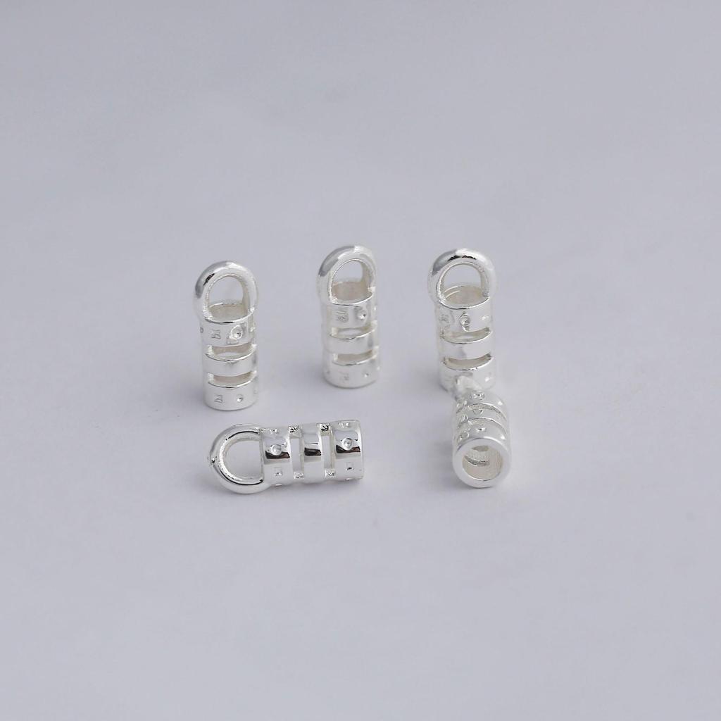 18k Gold-Filled Copper Plated Clip Buckle & Chain Clasp for DIY Leather Cord and Steel Wire.