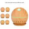 USB Hollow Humidifier Oil Diffuser Air Purifier Aromatherapy Atomizer with LED Light