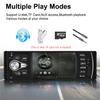 1 DIN 4.1" Car Stereo Radio Audio MP5 Player Bluetooth MP3 FM AUX USB w/ Remote