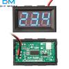 Digital Voltmeter DC 4.5V To 30V Voltage Panel Meter Red/Blue/Green/Orange/White For 6V 12V Electromobile Motorcycle Car