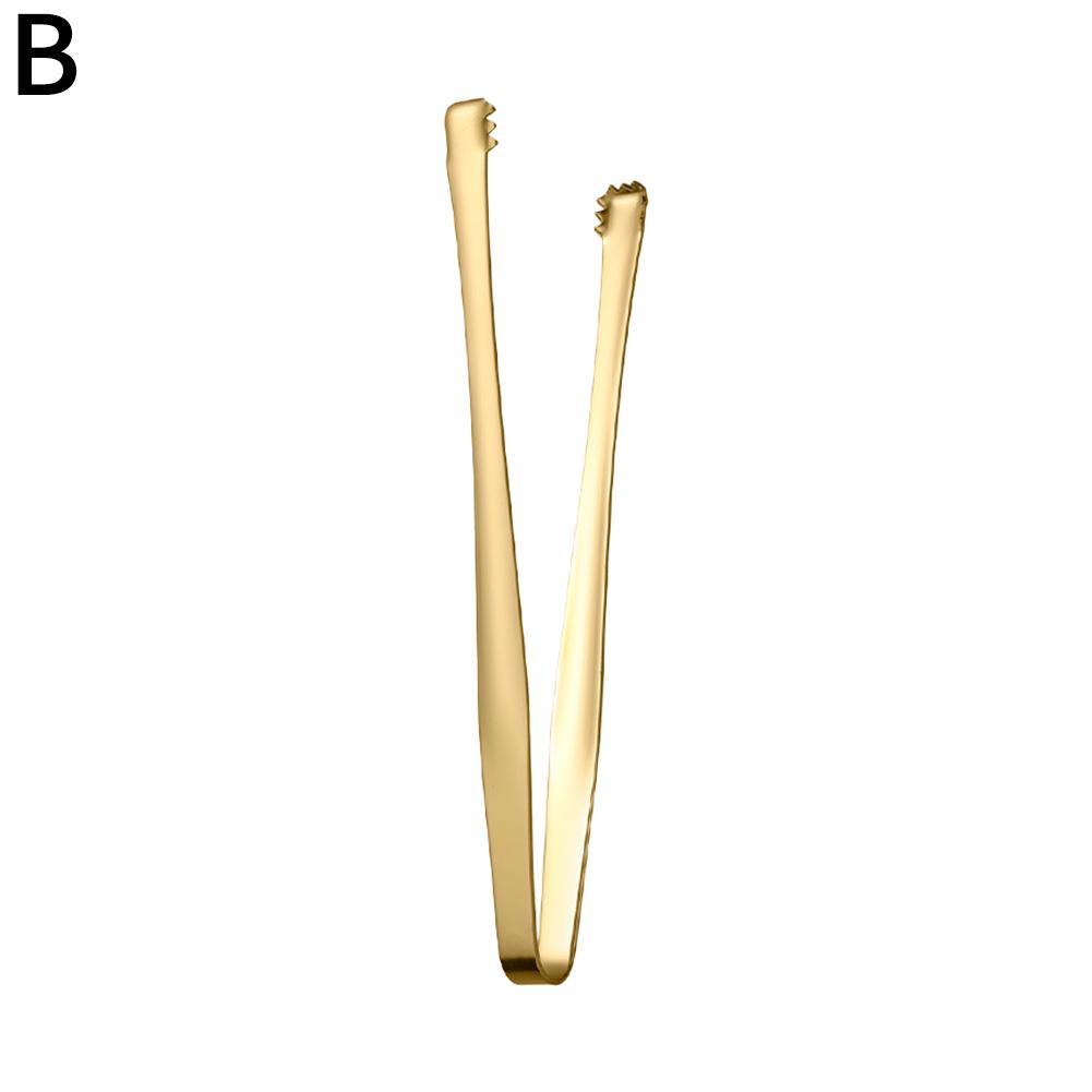 Steel Kitchen Food Tongs Non-Slip Ice Clip With Teeth BBQ Pastry Baking Clamp Tools Kitchenware Cooking Utensils