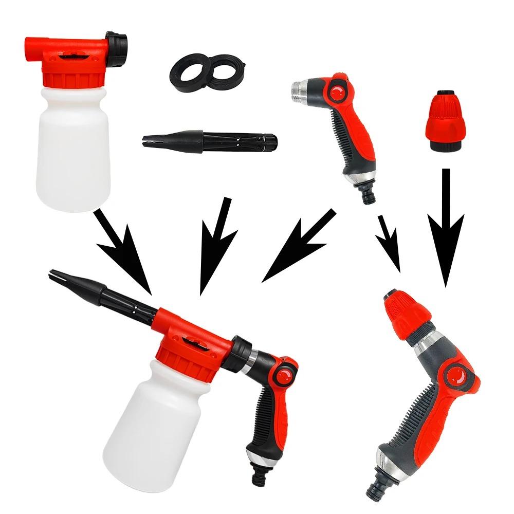 Garden Hose Attachment Foam Gun Blaster 6 Soap Shampooer Without Pressure Washer