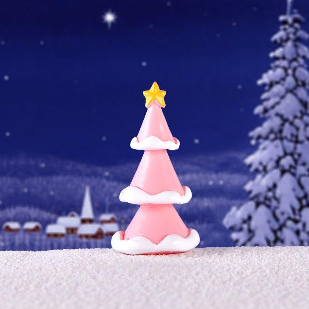 Micro Landscape Santa Claus Landscape Ornaments Cartoon Snowman Car Decoration Home Decoration