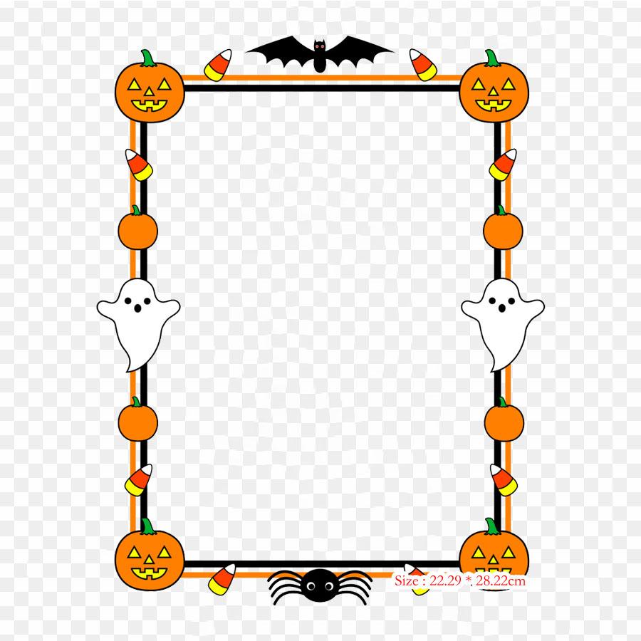 

Хэллоуин Граница Границы И Рамки Термотрансферная Печать Виниловые Нашивки Наклейка для Одежды DIY Аппликации Стираемые Нашивки