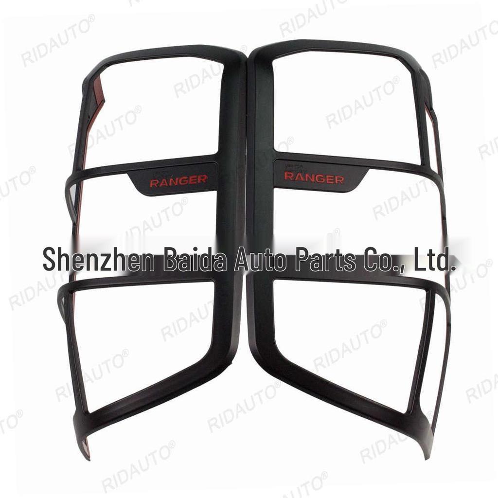 Ford Ranger T9 '22+ Base Model Taillight Covers - Anti-Scratch Exterior Decor