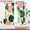 2D Flat Printing,JIT 2pcs, Curtains (Without Rod) Floral Curtain Bliss Popular Curtains&Drapes Durable Polyester Curtains Art