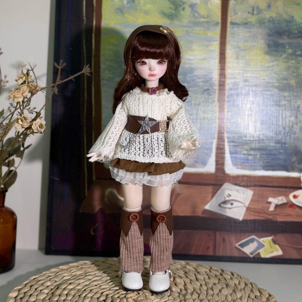 Fashion 30cm Doll Clothes Doll Accessories 1/6 BJD Doll Outfit  Girls Toy Gifts