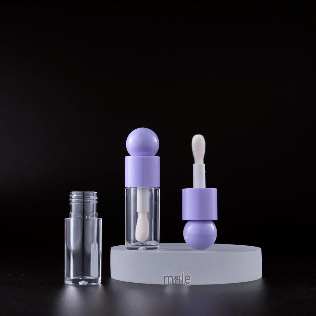 Large Brush Lip Gloss & Eyeliner Tube - Thick, Empty Container for Cross-Border Bestsellers