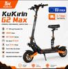 G2 MAX 1200W 48V 21ah 55 KM/H elektrische step, opvouwbaar, met zadel, voor stads- en off-road gebruik E Scooter