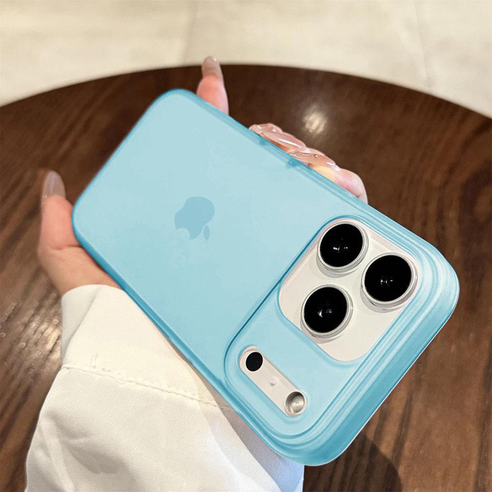 Ultra Thin Luxury Matte Translucent Soft Case for iPhone 17 Pro Max Air 16 16 E 15 14 13 12 11 16 Plus Shockproof Silicone Cover