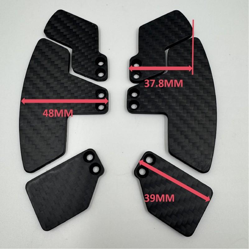 SIMPUSH Extended Paddle Shifters Mod Accessories FOR FANATEC PODIUM ADVANCED PADDLE MODULE