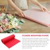 Paper Roll Gift Wrapping Paper Bouquet Paper Packing Paper Red Kraft Paper Roll  Flower Packaging