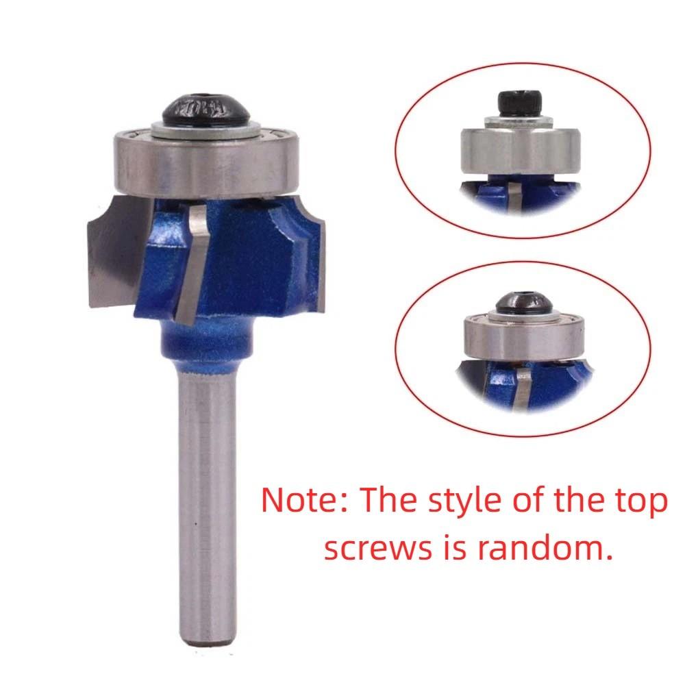 R1 R2 R3 Woodworking Milling Cutter 6.35mm Shank Classical Cutter Bit Round Router Bit  Furniture