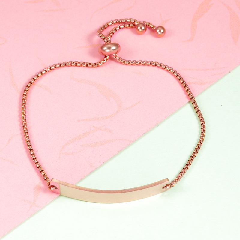 10pcs 6x39mm Curved Bar Bolo Bracelets Stainless Steel Mirror Polish Bracelets For DIY Making Bracelet Jewelry