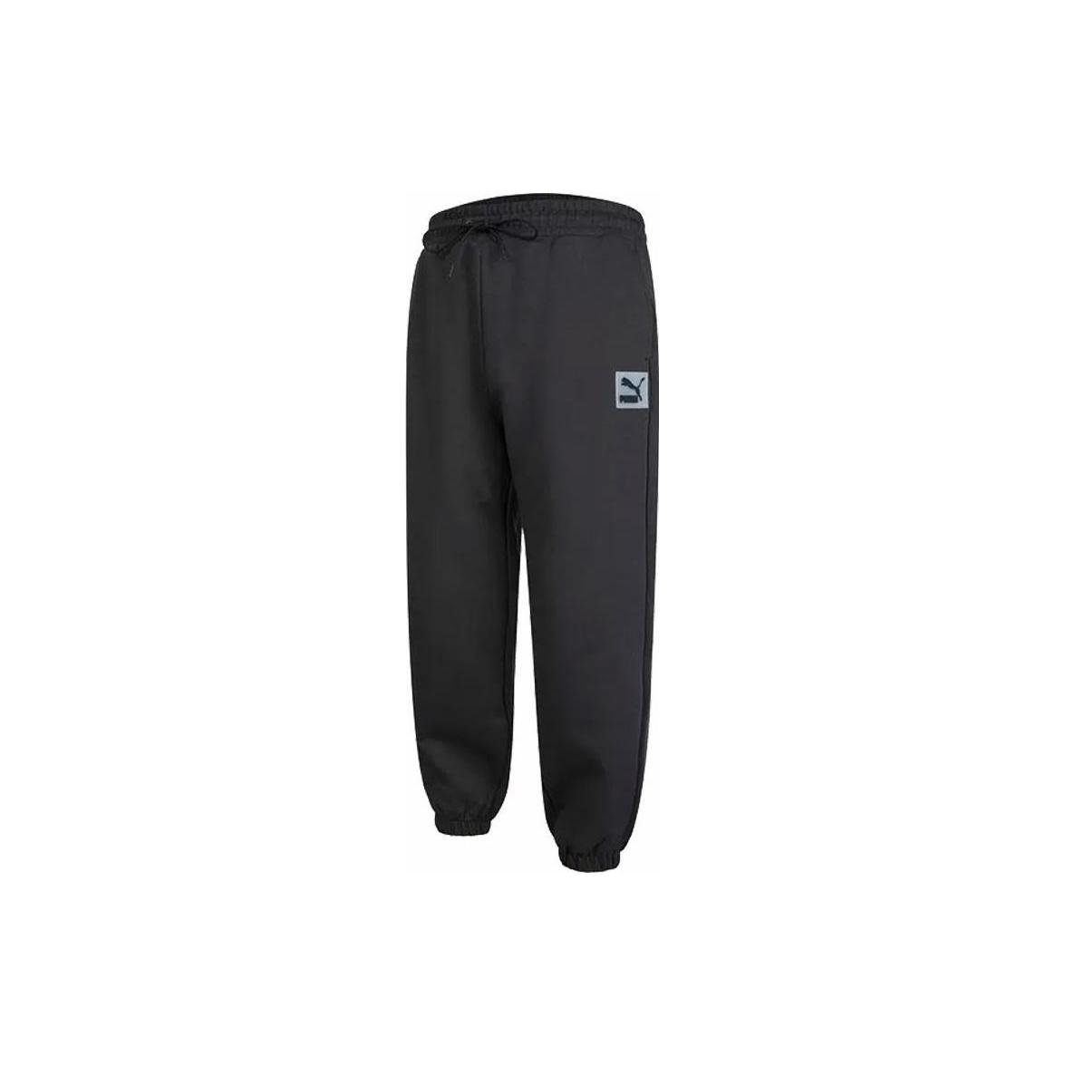 

New PUMA Knitted Sweatpants Men s Black 622143-75 L