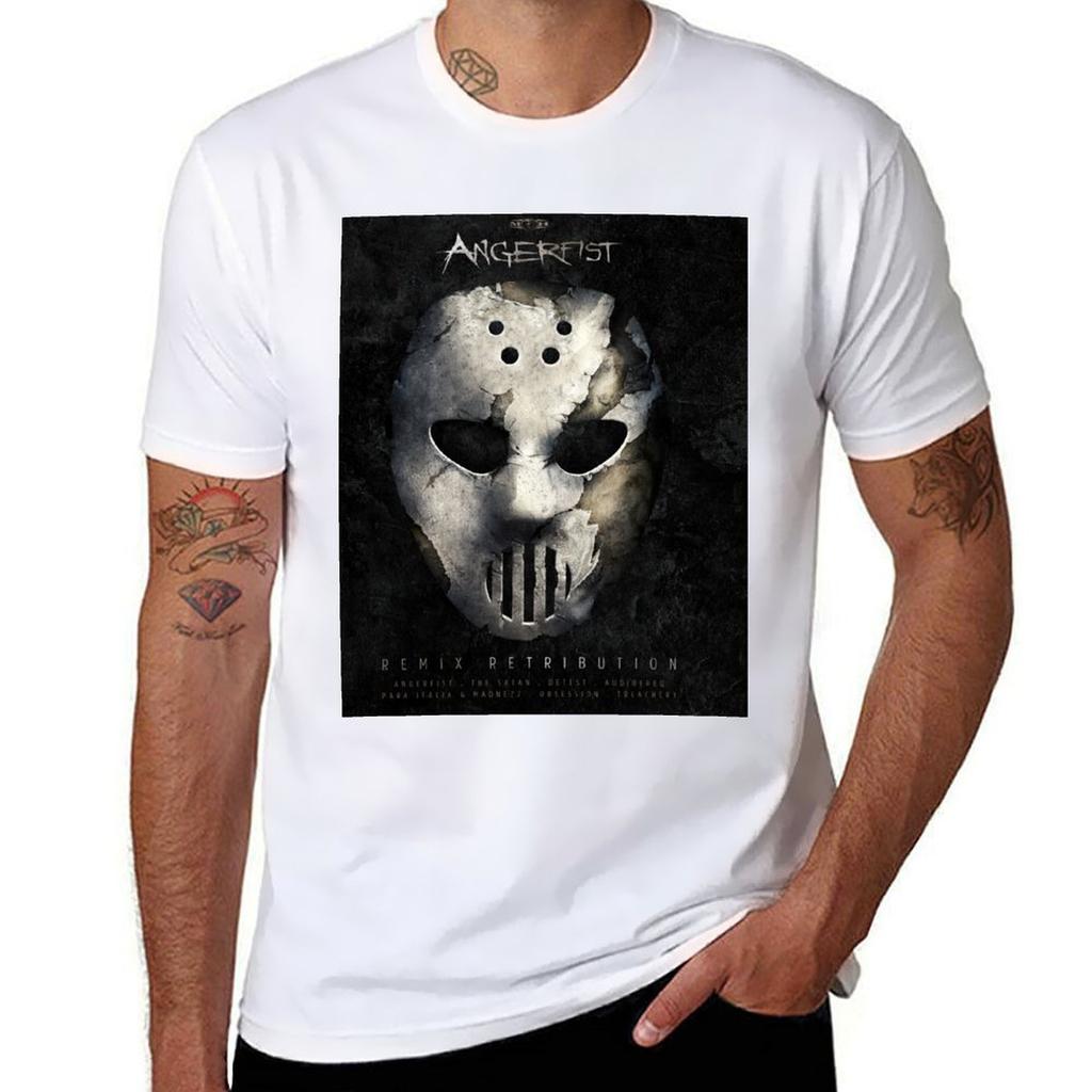 angerfirst T-Shirt mens graphic t shirts man t shirts for men casual T-Shirt