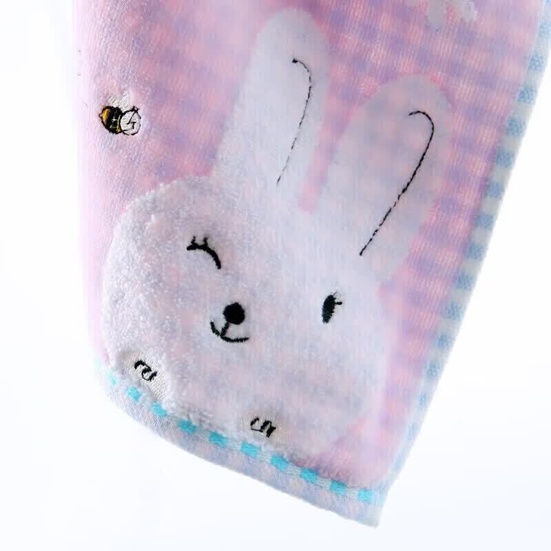 KING SHORE Kids' Pure Cotton Hand Towel 2-Pack