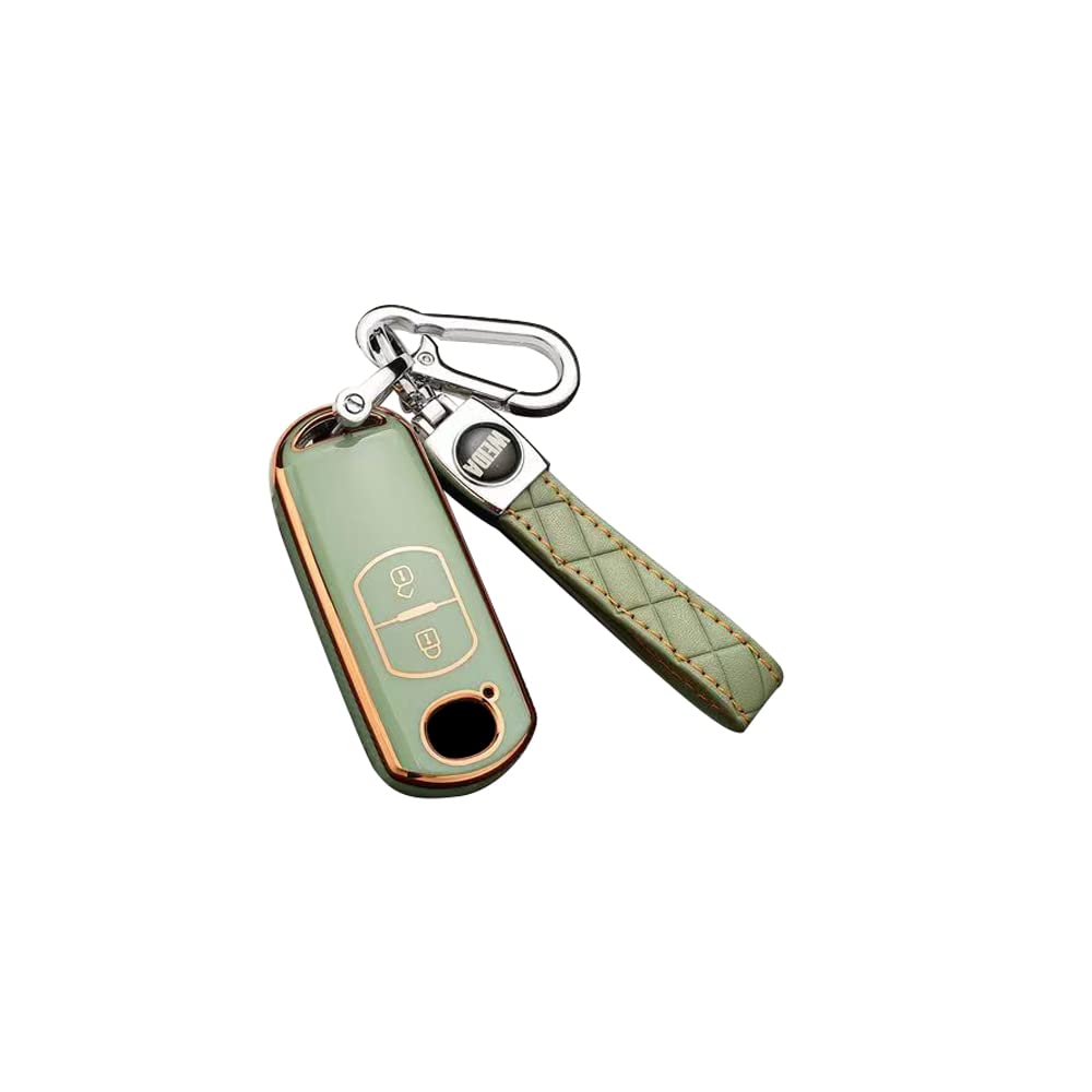 

Key Case For Mazda For MAZDA With Strap Green Green With old strap зелёный