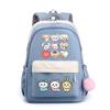 Jiyika wow cute expression bag schoolbag junior high school student backpack men and women lightweight new backpack