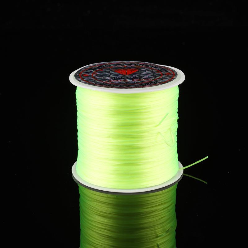 Fil Plat en Cristal Élastique pour Perles DIY et Création de Bracelets