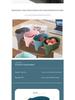 Elephant Multi-Purpose Kitchen Storage Basket - Perfect for Draining, Washing, and Storing Fruits and Vegetables.
