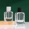 30ml Clear Glass Perfume Bottle with 15 Caliber Spray, 100ml Sample Capacity, Empty
