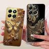 For Honor X6b JDY-LX1 JDY-LX2 Case Fashion Flowers Soft Silicone Cover For Huawei Honor X 6b X6b 4G Phone Shell Fundas