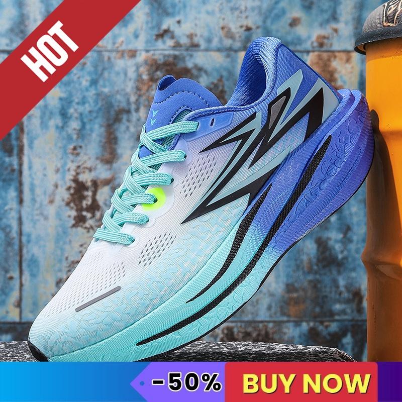 

Sports Running Shoes Men Sneakers Marathon Breathable Comfortable Brand Trend Unisex Athletic Outdoor Sneakers AirCushion 45