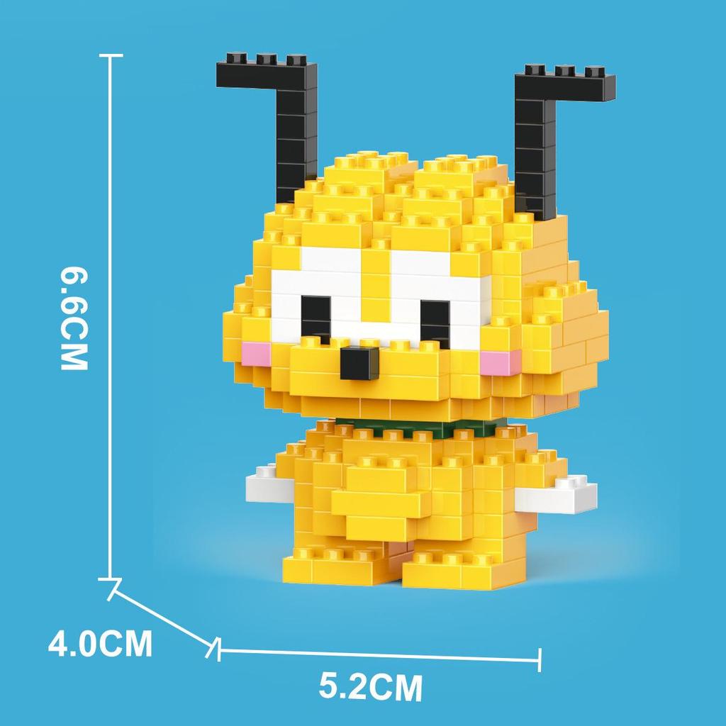 LEGO-Compatible Mini Building Blocks: Cartoon Figurines & Educational Toys