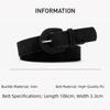 Suede Material Women's Belt Simple Design Waist Belt Decorative Decorative Belt  Dress Matching