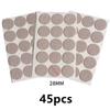 72pcs Self Adhesive Felt Chair Leg Pads Wood Floor Protectors Furniture Legs Table Leg Covers Round Bottom Anti-Slip Pads Set