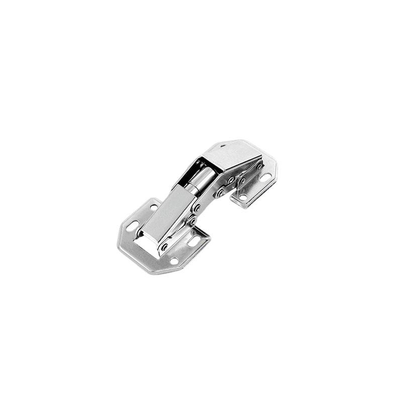 90 Degree Steel Cabinet Hinges No-Drilling HoleHydraulic Buffer Hinge Kitchen Cabinet Cupboard Hinges Furniture Hardware