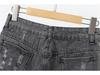 Summer Korean Style High-Waisted Ripped Wide-Leg Denim Shorts for Women - Plus Size, Slimming A-Line Hot Pants
