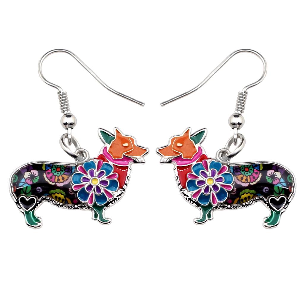 corgi earrings
