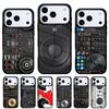 Diy Cover Digital Mixer Dj Turntabl Phone Case for iPhone 17 16 15 14 13 Pro Max Back Cover for 12 11 Pro Coque