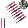 2/4/6/8Pcs 30V Diagnostic Tools Multimeter Test Lead Extention Back Piercing Needle Tip Probes Car Automotive Test Probe Kit