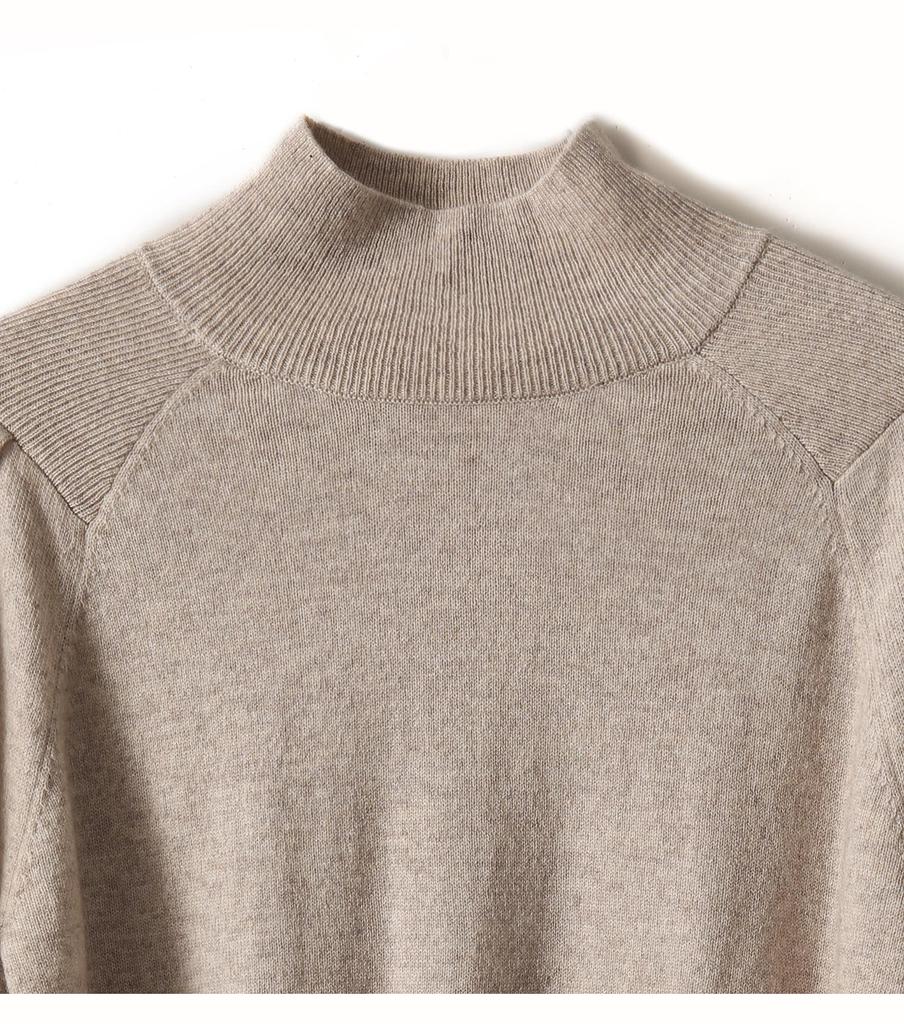 2025 Women's New Multi-Color Knit Sweater - Fall/Winter Leg-Concealing Style