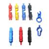Portable 3-in-1 Bike Valve Core Remover 1Pcs Multifunctional Wrench Spanner Tool for Cross-country Cycling Trip Tire Repair