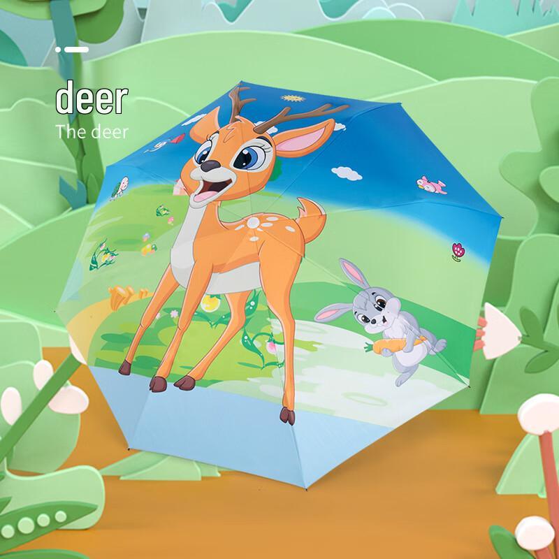 

Nanjiao Kids Automatic Folding UV Protection Umbrella 21 inch 8 ribs