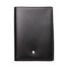 Meisterstück Double Fold Leather Wallet Men wallet Black 11987